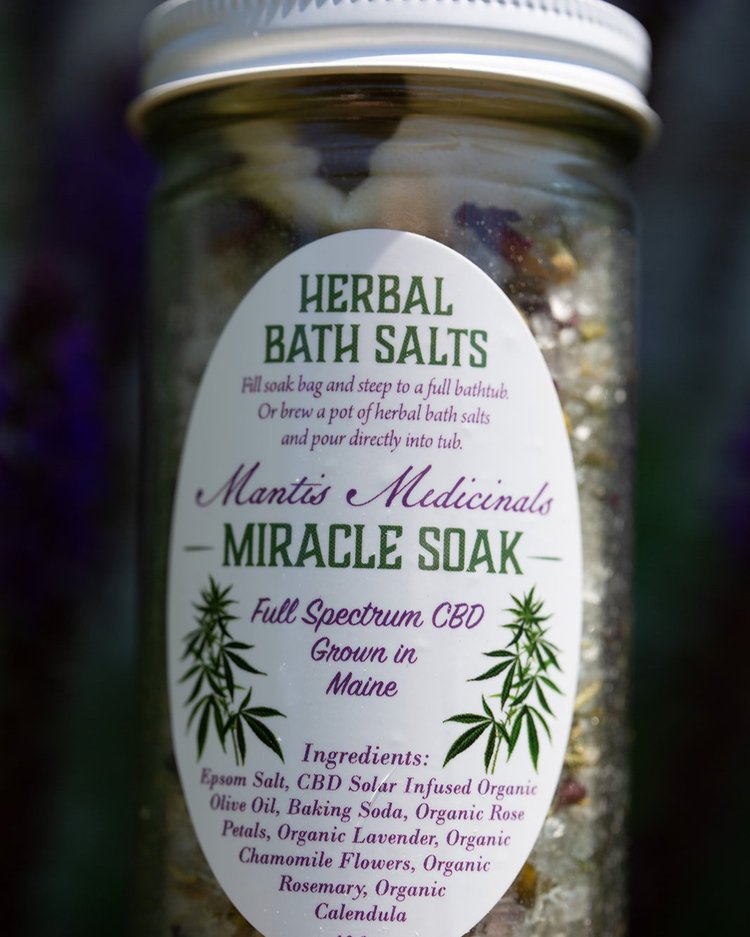 Mantis Medicinals Miracle Soak Bath Salts